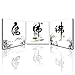 DVQ ART Canvas Wall Art Abstract Buddha Flowers Print Painting Chinese Calligraphy Mural Lotus Orchid Pictures for Living Room Home Decoration 12