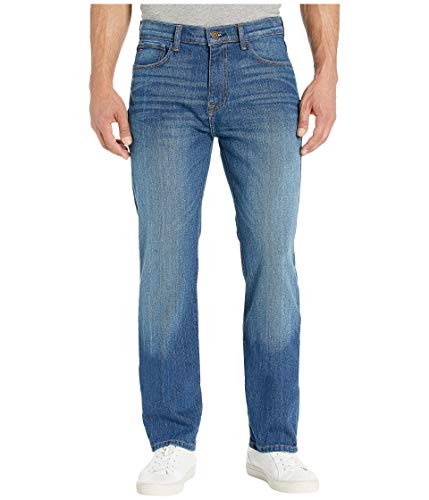 Tommy Hilfiger Mens THD Relaxed Fit Jeans, Medium Wash, 42W x 30L US
