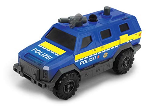 Dickie Toys 203713009 Special Forces, Spezialeinheit, SUV, Truck, Polizeiauto mit Funktionen, Sondereinheit, 1:32, blau… – Bild 5