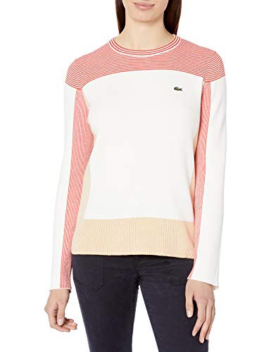 lacoste color block sweater