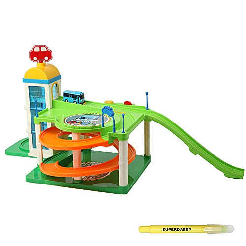 Tayo Bus Parking Lot Play Set / Included Tayo Bus 1pcs / Best for Children Gift