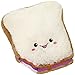 Squishable / Mini Comfort Food Peanut Butter and Jelly Sandwich Plush - 10