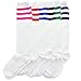 Angelina Cotton Comfort Knee-High Referee Socks (6-Pairs), 2539WS_PLAIN_9-11