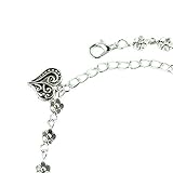 Diansts(TM) Best Charm Tibetan Silver Plated Daisy Chain Flower Anklet/Ankle Bracelet Gift