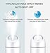 Portable Mini USB Humidifier,VillSure Cool Mist Humidifier for Car Travel Office Desk Bedroom, 280ml Small Humidifier with Whisper-Quiet Operation, Automatic Shut-Off and Night Light Function