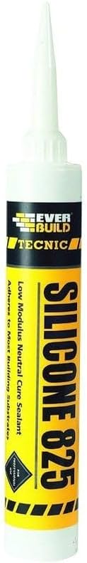 Everbuild Silicone 825 380ml Brick Red Low Modulus Neutral Cure Sealant view 1