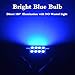 LEDKINGDOMUS 20 Pcs 42mm 8SMD Festoon LED Bulb Interior Map Dome Lights Bulbs 211-2 578 (Blue)