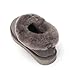 Sheep Touch Women's Balm Twin-Faced Sheepskin Closed-Back Slippers Grey