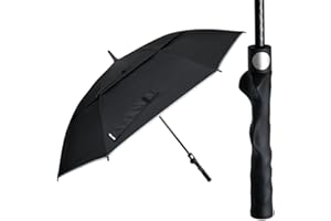 WINNER SPIRIT GRIP KING Golf Umbrella 54/62/68 inch + Golf Grip Trainer Double Canopy Vented Windproof Waterproof Automatic Open