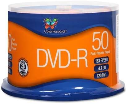 Color Research DVD-R 50-Pack