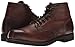 FRYE Men's Prison Boot, Dark Brown Soft Vintage Leather, 8.5 M US