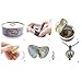 Heart Rhodium Plated Necklace Pendant Locket Freshwater Cultured Pearl in Oyster Kit Set With Stainless Steel Chain 18