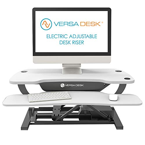 VersaDesk Power Pro 36" Electric HeightAdjustable Desk Riser Sit