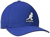 Kangol Men's 3D Wool Flexfit, Marine, Small/Medium