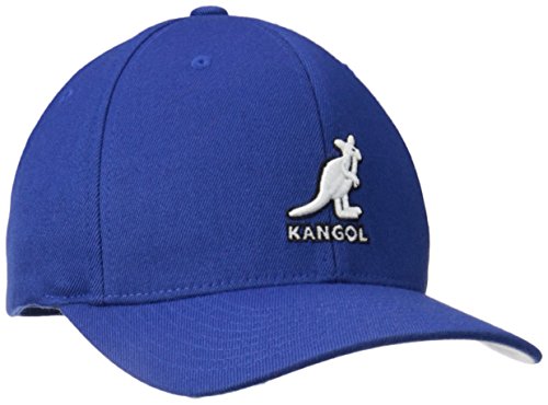 Kangol Men's 3D Wool Flexfit, Marine, Small/Medium