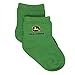KISKJD-JDKIT127-12-24M John Deere Baby Boys 5 pack Crew Socks (12-24 Months, Tractor Farm Green)