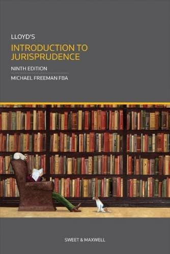Sweet & Maxwell Lloyd's Introduction to Jurisprudence