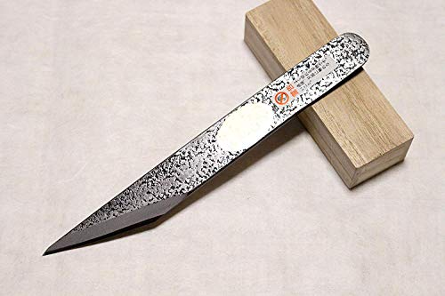 Left Hand Kiridashi Knife Japanese Kogatana Woodworking Fujiwara Yasuki White 2 Steel Blade Width 21mm