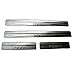 HIGH FLYING Stainless Steel Car Door Entry Guard Plate Side Door Sill Scuff Plate for Nissan Rogue 2014 2015 2016 2017 2018 2019 2020