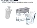 GoldTone Brand Charcoal Water Filters fits Brita and Mavea Water Pitchers. Replaces Your Brita Charcoal Water Filter and Replacement Brita Water Filter (6)
