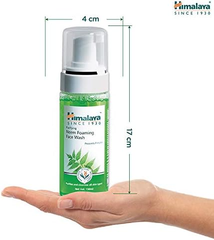 himalaya neem foam face wash