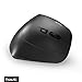 HAVIT Ergonomic Wireless Mouse 2.4GHz Optical Vertical Mouse with 3 Adjustable DPI 800/1200/ 1600, 6 Buttons (Black)