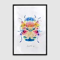 Framed Canvas Wall Art Insect Canvas Prints Home Artwork Decoration for Living Room,Bedroom - 16x24 inches