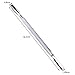 Abeylife Cuticle Pusher with Spoon Professional Nail Cuticle Remover Cleaner 100% Stainless Steel