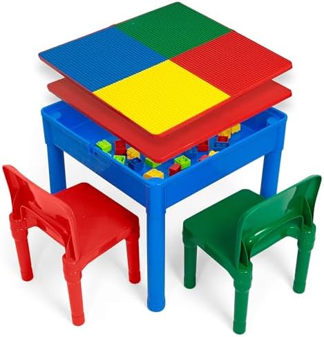 Play Platoon (Primary) - Kids Activity Table Set - 3 in 1 Water 