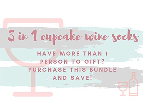 2 Passionette+Fuzzy+Wine+Socks+Housewarming