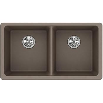 Swanstone QUDB-3322.170 Undermount Double Bowl Kitchen ...