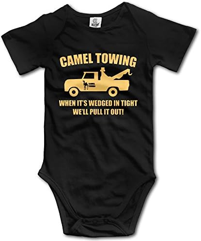 Camel Towing Rude Humor Unisex Boys Girls Sleepwear Baby Onesies Outfits