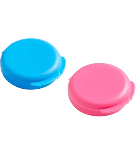 タッパーウェアミニクラムシェルピルキーパー ラウンドポケットコンテナ　ピンク４個 Amazon.com: Tupperware Mini Clamshell Pill Keeper Round Pocket