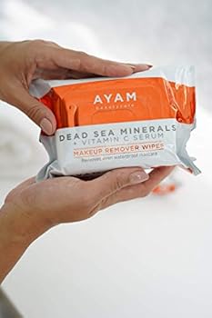 ayam dead sea mineral wipes