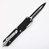 OTF Large Double Action Safety Knife Tactical Pocket Knife Hunting Survival Indoor and Outdoor Activities Mens Gift