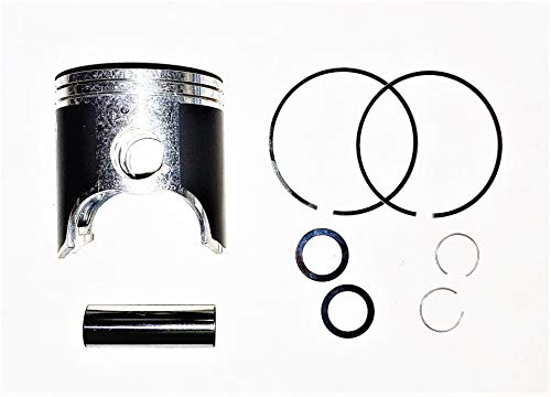 Piston & Ring Kit (STD) For Yamaha 800 Personal Watercraft PWC Replaces 66E-11631-00-F - Thumbnail 3