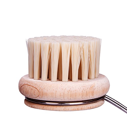 Comfysail 1PC Wooden Dish-washing Brush Hanging Dish Brush with Long Handle Cup Wok Brush Home Kitchen Cleaning Tool