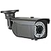 GW Security 5 Megapixel 2592 x 1920 Pixel HD 1920P Outdoor Network PoE Weatherproof 5MP Security IP Camera with 2.8-12mm Varifocal Zoom Len, 64-IR LED 180FT IR Distance