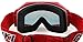 NENKI Youth&Kids Motocross Goggles ATV Dirt Bike Goggles MX Motorcycle Off Road with Anti Fog and 100% UV Protection Red Tinted Lens