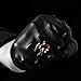 Mens Vintage Black Dragon Claw Gothic Rings 316L Stainless Steel Rock Punk Princess Cut Created Ruby Biker Bands Ring High Polished Size 8