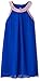 Amy Byer Girls' U-Neck Halter Dress with Neck Trim