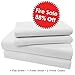 My Perfect Nights 4 Piece Microfiber Sheet Set (Queen, White)