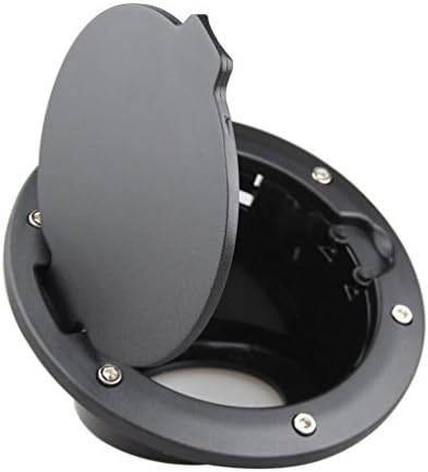 Fuel Filler Door Cover Gas Tank Cap for Jeep Wrangler JK & Unlimited 2007-2017 4-Door 2-Door Sport Rubicon Sahara