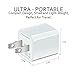 Certified 5W 1A USB Power Wall Charger with 2-Pack 10FT/3M [Heavy Duty] Nylon Braided 8 Pin Lightning to USB Cable Charger (Silver) (4-Pack) (2 Pack 10 Feet + 2 USB Adapters)