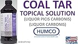 Humco Coal Tar Topical Solution 16 OZ plus free sticker by Lucky Donk