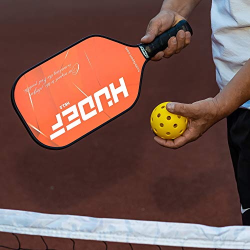 HUDEF Pickleball Paddle Lightweight Graphite Carbon Fiber Face