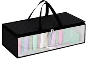 2 Pack Hat Storage Bag for Baseball, Caps Hat Organizer Case Hat Holder Rack with 2 Carry Handles for Closet Moisture & Dust 