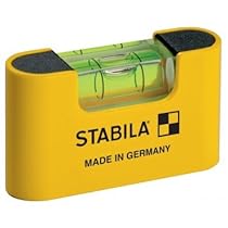 Stabila 11901 Magnetic Pocket Level PRO with Holster Yellow