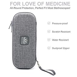 PROHAPI Hard Stethoscope Case, Lightweight Thin