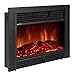 Best Choice Products 28.5in Insert Electric Adjustable Fireplace Heater Display w/ 5 Brightness Levels, 3D Logs, Realistic Flames and Remote Control